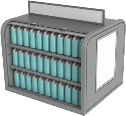 Gorrie&#x20;RCP&#x20;48&quot;&#x20;Double&#x20;Side&#x20;Roll&#x20;Top&#x20;Security&#x20;Merchandiser